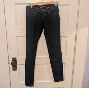 Victoria secret VS Siren Dark Wash Skinny Jeans 0 Stretch
